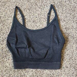 Gymshark Black Seamless Bra Top